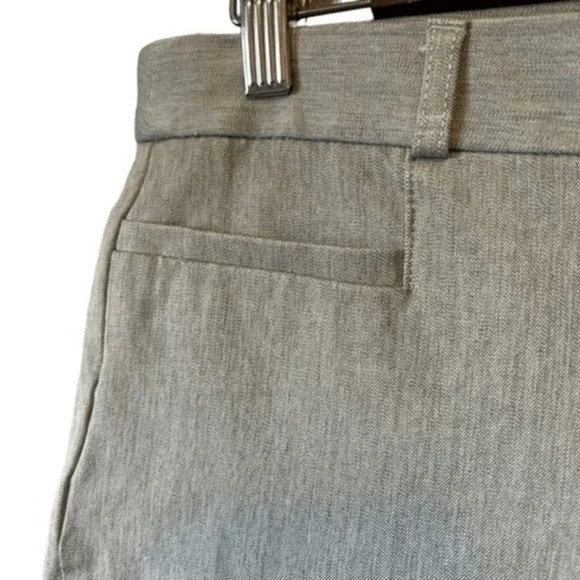 Banana Republic Sloan Fit Gray Ankle Pants Stretch Career Business Casual - Picture 2 of 7